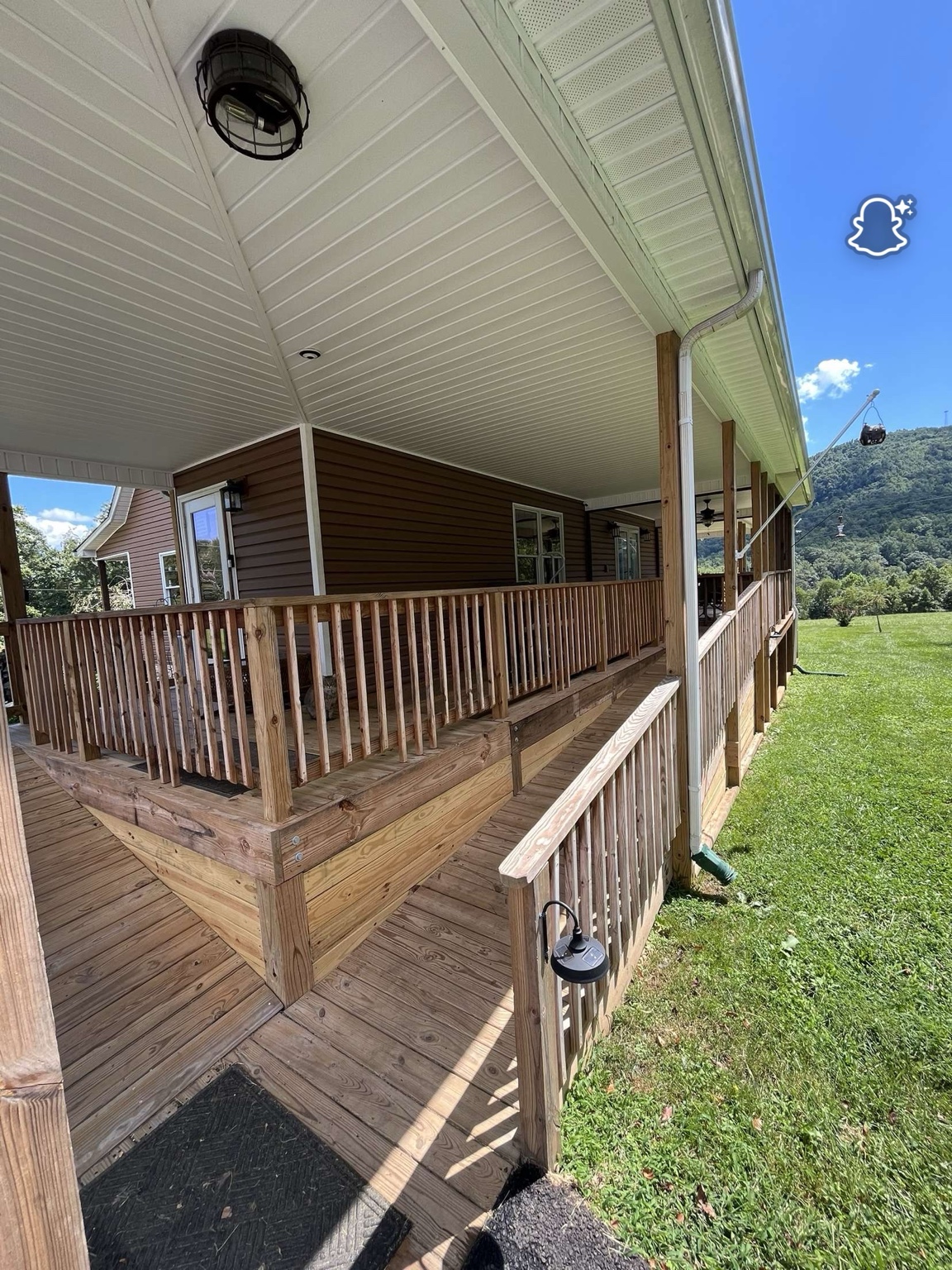 Deck before stain refresh